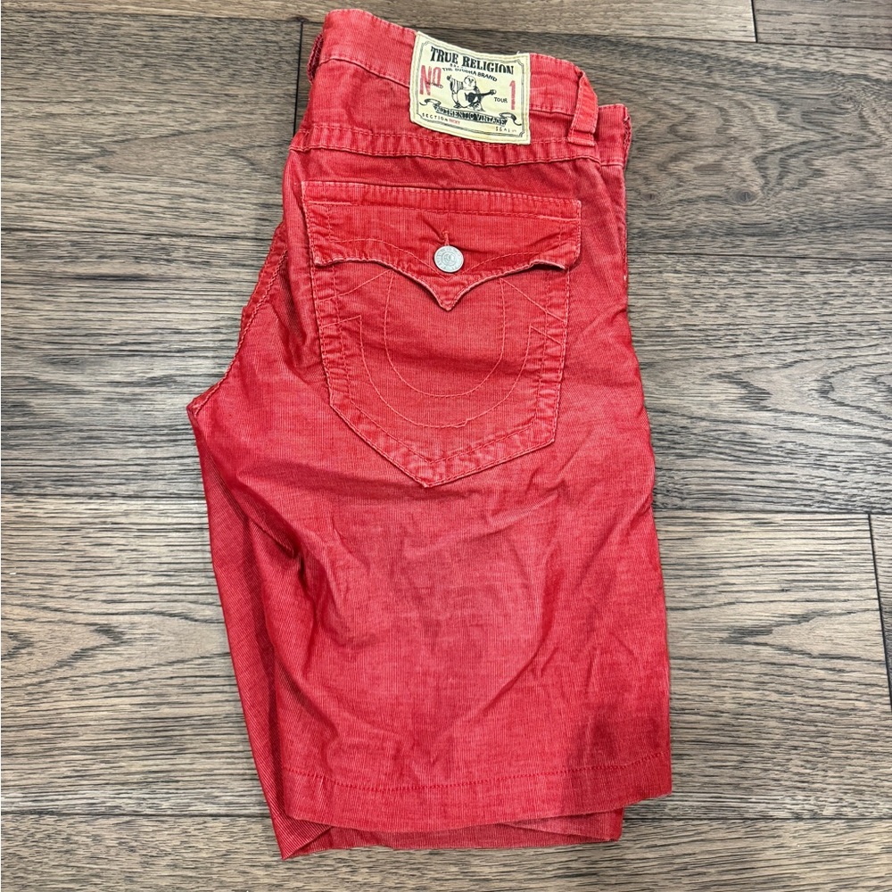 True Religion Corduroy Shorts